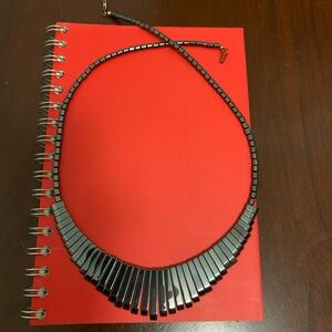 Hematite Bead Necklace
